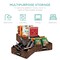 Best Choice Products Set of 4 13in Woven Water Hyacinth Pantry Baskets w/ Chalkboard Label, Chalk Marker